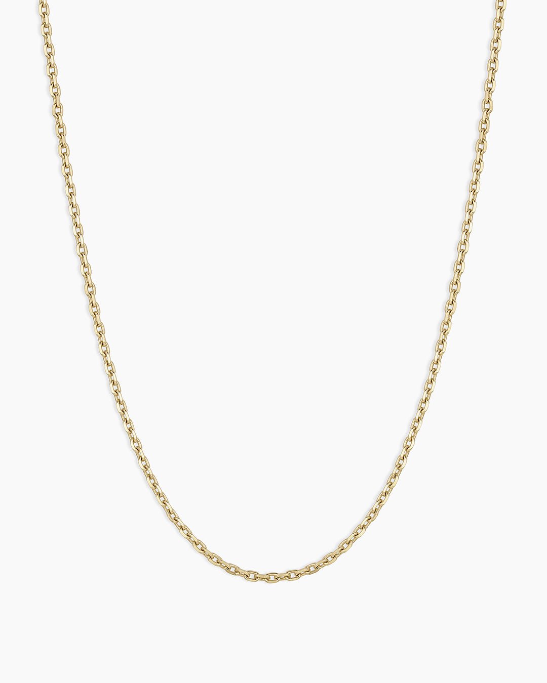 14k Gold Mini Link Necklace