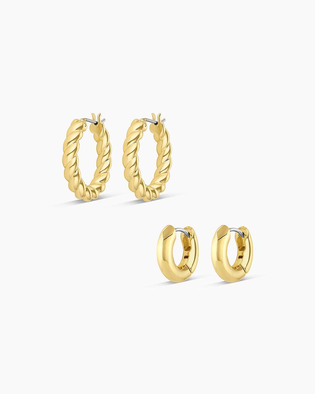 Crew Hoop Set Earrings