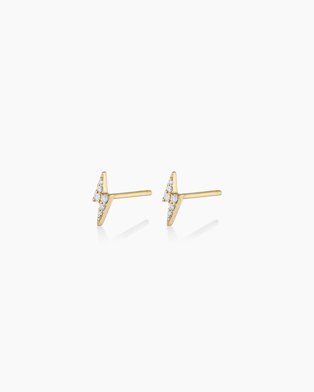 Diamond Lightning Studs