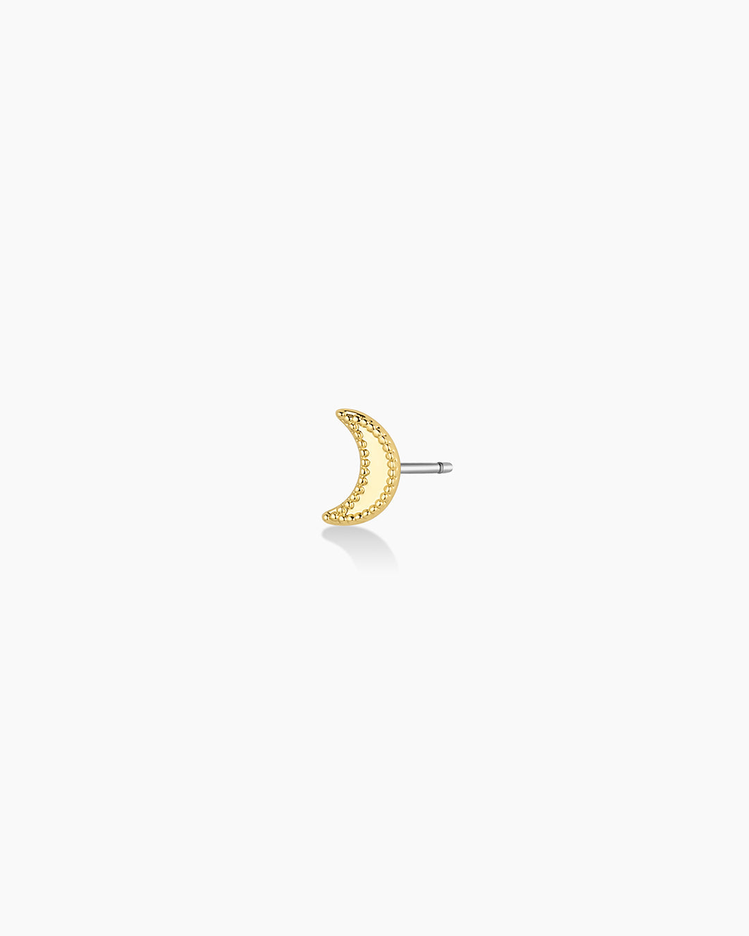 Moon Charm Studs