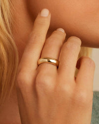 Thumbnail for 14k Gold Lou Helium Statement Ring