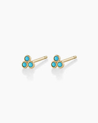 Thumbnail for Classic Turquoise Trio Studs