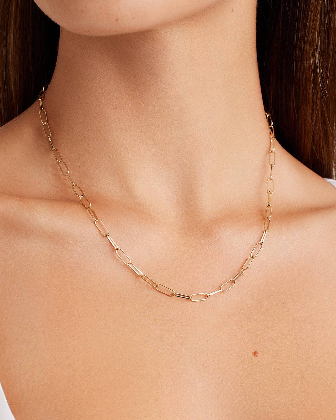 14k Gold Parker Necklace