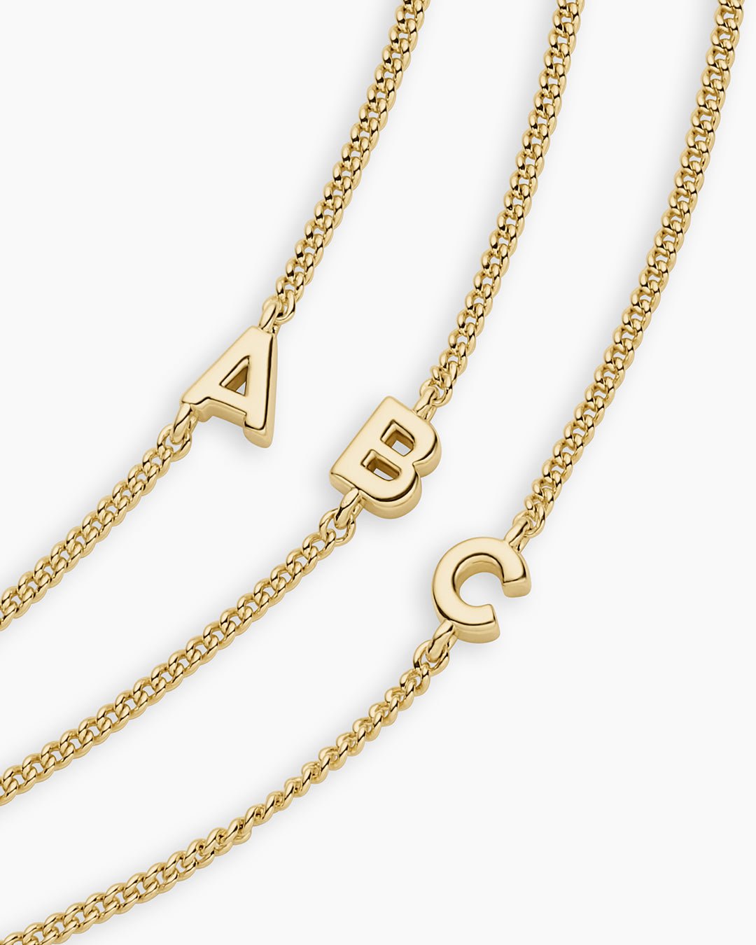 18K Wilder Mini Alphabet Bracelet