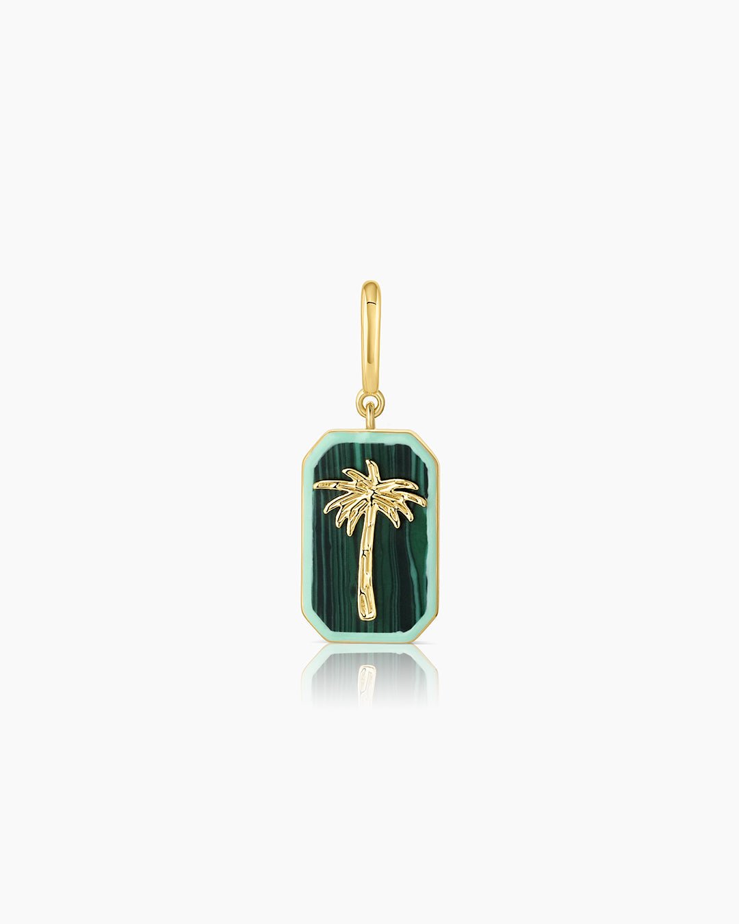 Malachite Palm Parker Charm