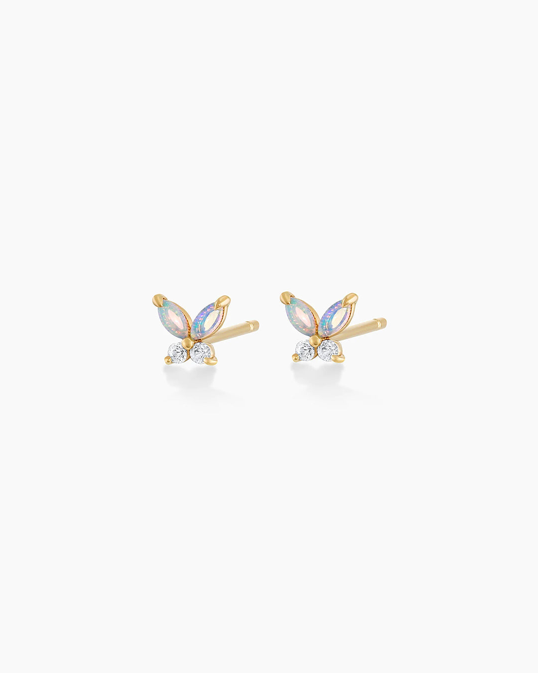 Opal Butterfly Studs