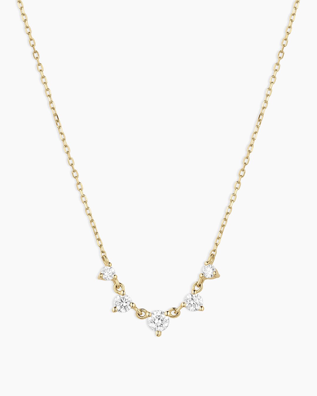 Elle Diamond Row Necklace