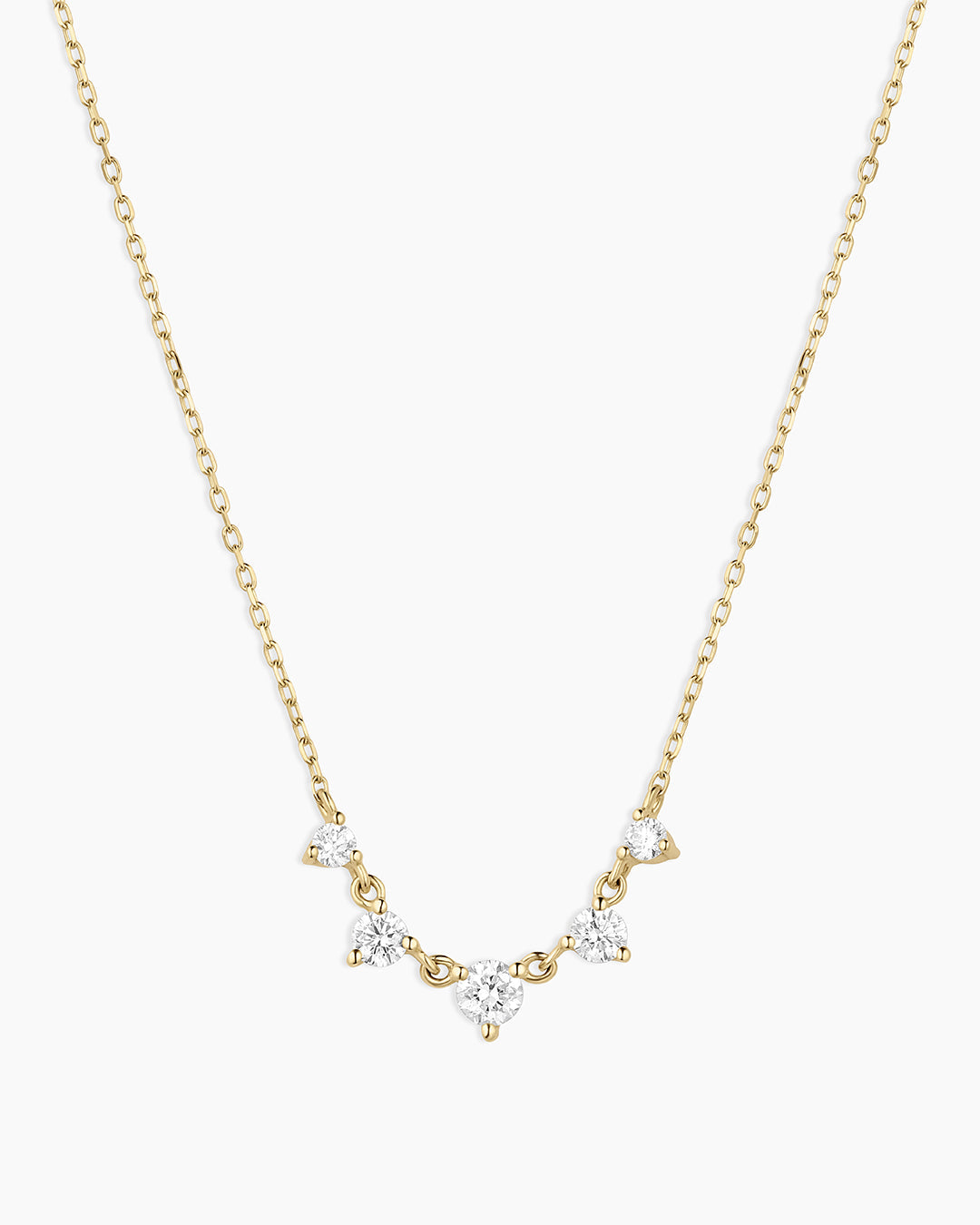 Elle Diamond Row Necklace