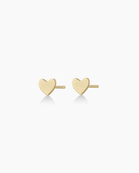 Thumbnail for 14k Gold Heart Studs