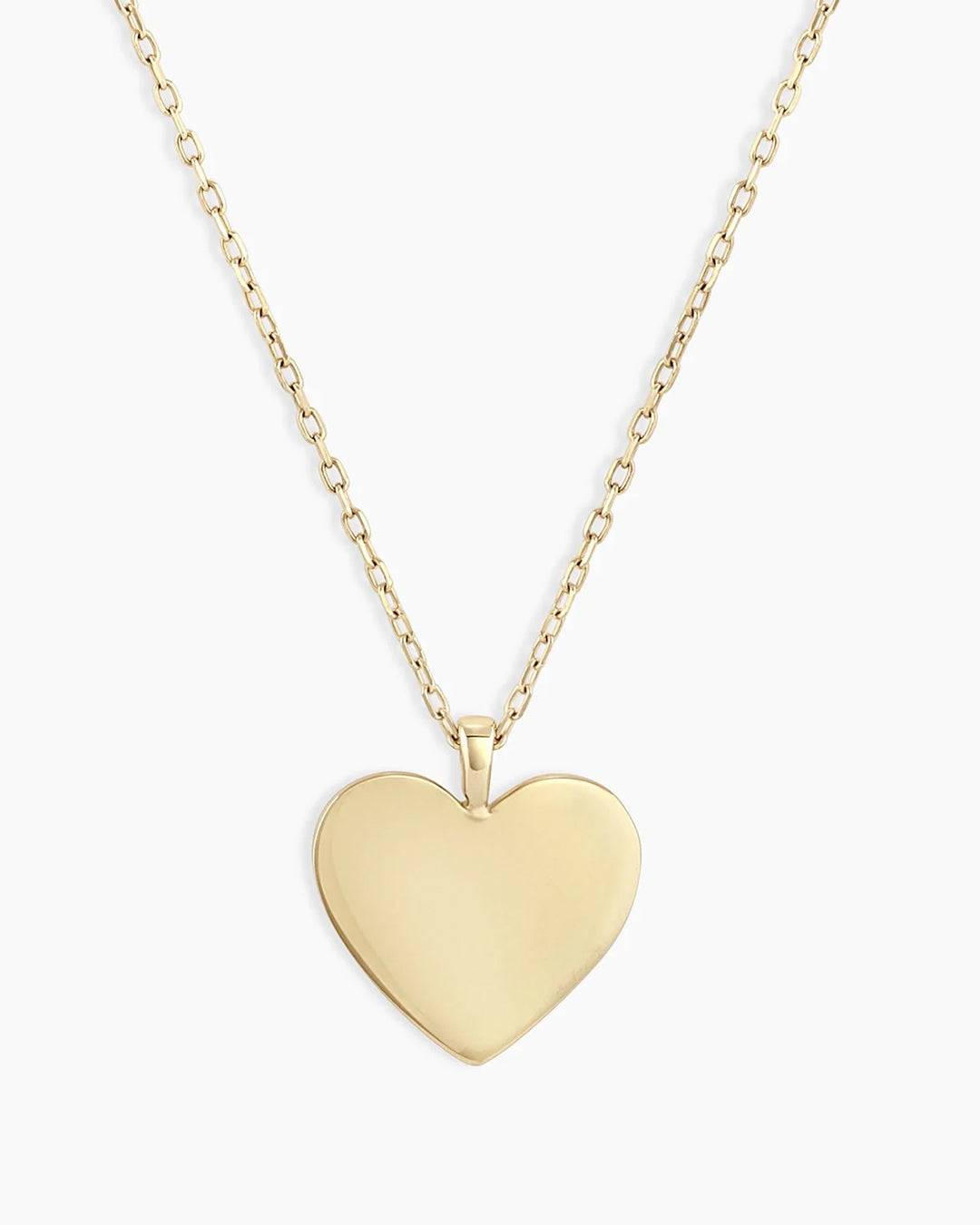 14k Gold Heart Necklace