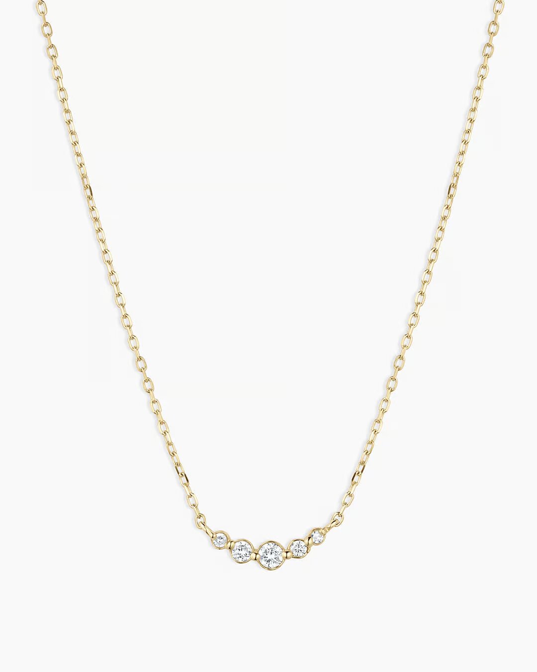 Elle Diamond Cluster Necklace