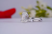 Thumbnail for Emerald Cut Diamond Ring