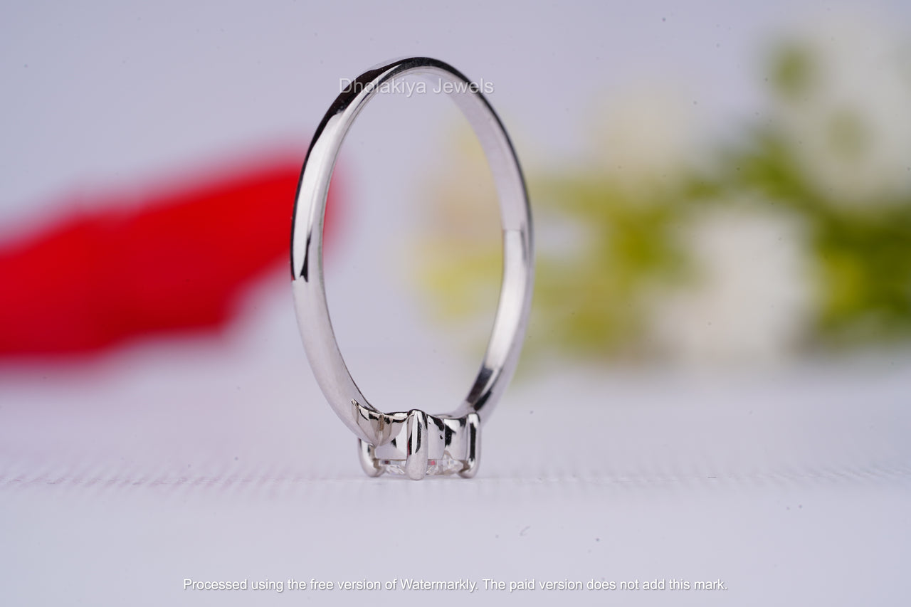 Heart Brilliant Cut Lab Grown Diamond Ring