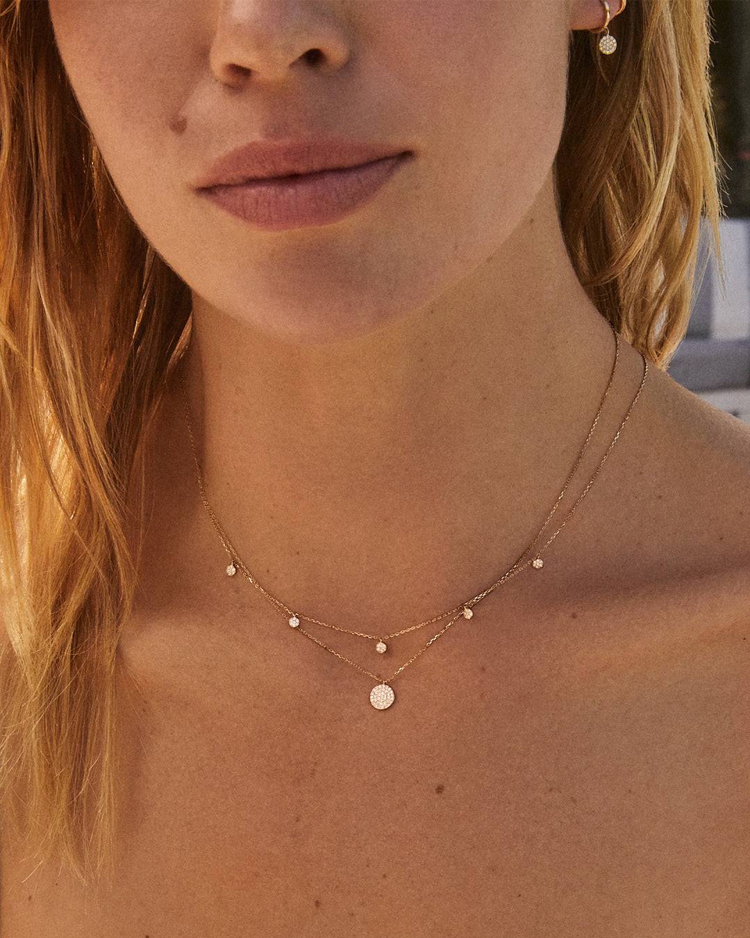 Diamond Pavé Necklace