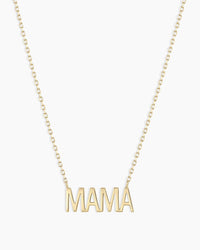 Thumbnail for 14k Gold Mama Necklace