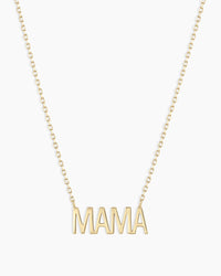 Thumbnail for 14k Gold Mama Necklace