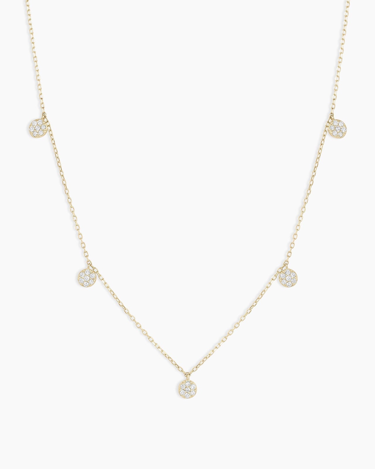 Diamond Pavé Flutter Necklace