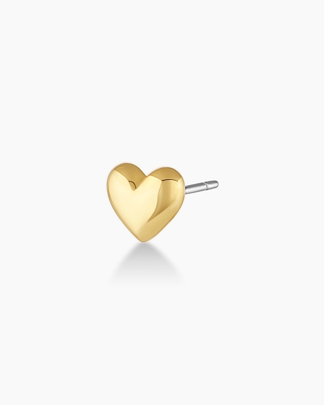 Heart Charm Stud